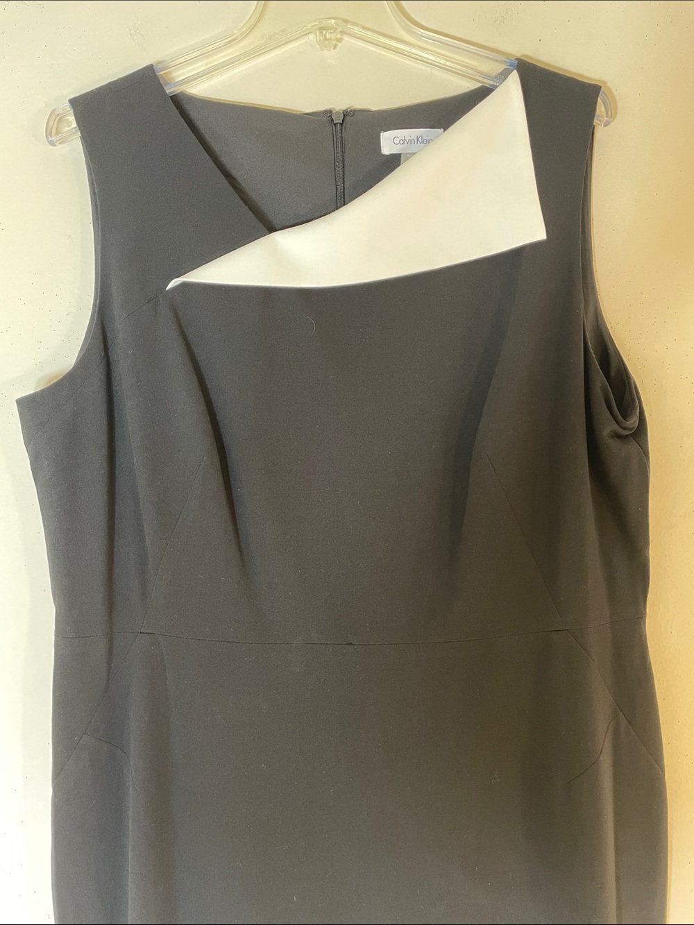 Calvin Klein Colorblock Midi Sheath Dress. 16. NWT. $134! - Picture 4 of 10